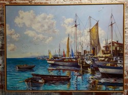 louis-manuel-mcmanus-san-pedro-harbor-1943-oil-painting-7077
